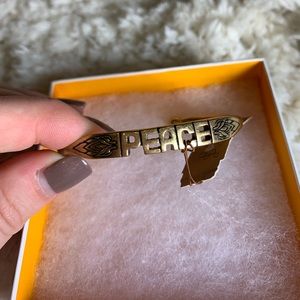 Lucky Brand Peace Bracelet